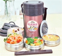 不銹鋼真空保溫飯盒（304內(nèi)容器）