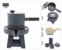時(shí)來運(yùn)轉(zhuǎn)-石磨茶具套裝