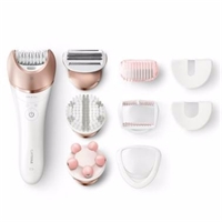 飛利浦（PHILIPS）BRE650/00 干濕兩用脫毛器 女士剃毛刮毛刀腿毛面部全身水洗