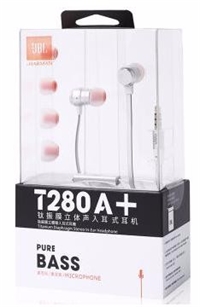 哈曼 鈦振膜入耳式耳機(jī) JBL T280A