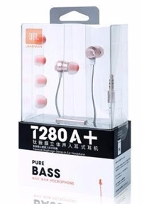 哈曼 鈦振膜入耳式耳機(jī) JBL T280A