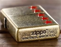 正五紅星-仿古銅系列 打火機 ZBT-3-15a