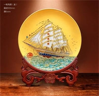 12寸流通類(lèi)一帆風(fēng)順工藝擺件