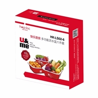 快樂廚房多功能瀝水籃六件套 HK-LS02-6