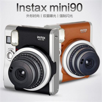富士（FUJIFILM）立拍立得相機mini90 一次成像立拍得instax 復(fù)古照相機