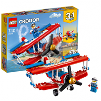 LEGO/樂高 玩具 創意百變組 Creator 7歲-12歲 超膽俠特技飛機 31076 積木LEGO