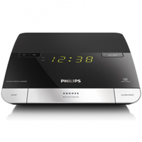 飛利浦（PHILIPS） AJ4000B 時(shí)鐘收音機(jī) 為手機(jī)/USB 設(shè)備充電