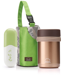 LHC 6900S1FU 樂(lè)扣樂(lè)扣時(shí)尚真空粥桶套裝(350mL)