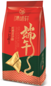 紅袍豆沙粽110g*2