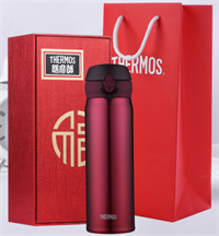 膳魔師“紅?！倍Y品杯套裝