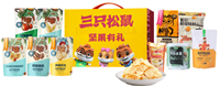 三只松鼠?青春范堅果零食大禮包B