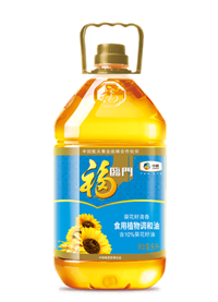 中糧·福臨門葵花籽清香食用植物調(diào)和油5L