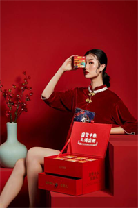 國貨當(dāng)紅·中糧糧小買創(chuàng)意雙層抽屜精裝中秋禮盒C