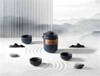 FU-HJK908 陶趣旅行茶具（雅藍(lán)）