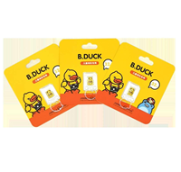 B.DUCK小黃鴨兒童相機TF卡