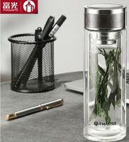富光茶馬仕雙層商務玻璃杯T6型