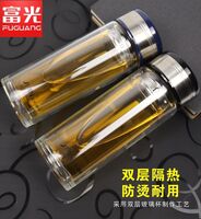 富光健牌尚剛商務玻璃杯300ml