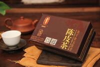 新寶堂十六年陳皮茶禮盒廣東特產送禮72克