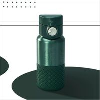 星巴克墨綠色不銹鋼保溫杯