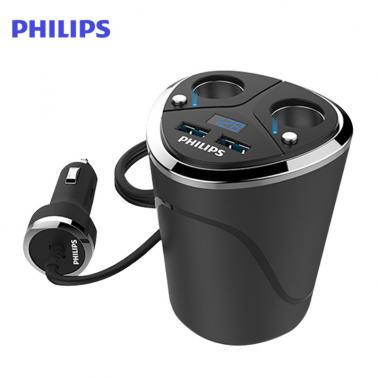 飛利浦(Philips)DLP2029車載充電器一拖二獨立開關汽車點煙器一拖二雙usb杯式車充.jpg