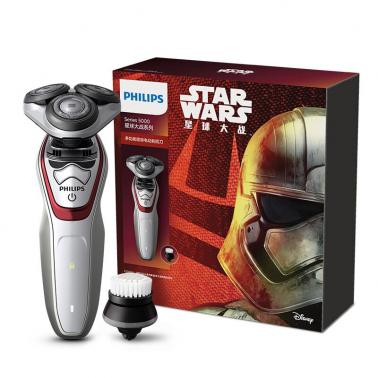 飛利浦（PHILIPS）電動剃須刀XZ5800星球大戰系列 干濕兩用 刮胡刀 智能卡入式潔面刷.jpg