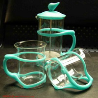 塑膠沖茶器套裝