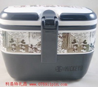 酷派雙層飯盒（藍）