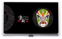 黑色單臉譜名片盒