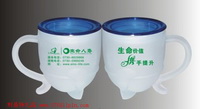 磨砂貓杯帶蓋