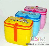 長方形四層飯盒-TJ46053-New