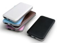 皮革移動電源（6000mAh）